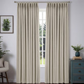 "Nature" Custom Heavyweight Linen Drape - Sand Beige - Miulee